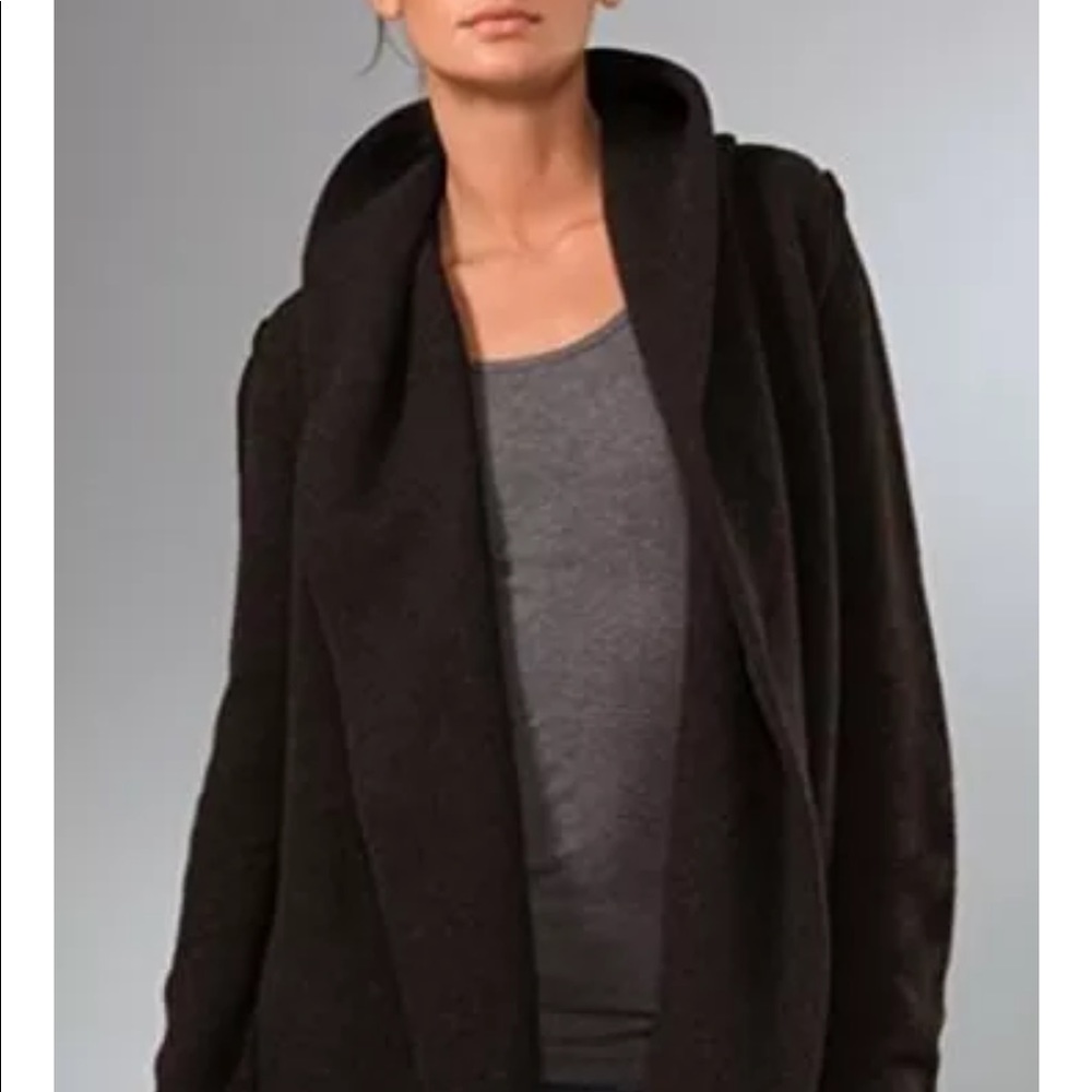 New Vince sweater cardigan hood